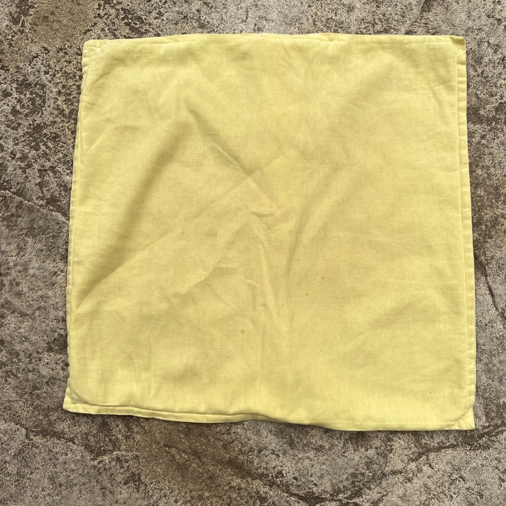 West Elm 18x18 cotton/linen pillow cover